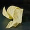 2.5" x 3yd. Wired Yellow Pom Pom Dotted Crinkle Chiffon Ribbon by Celebrate It®